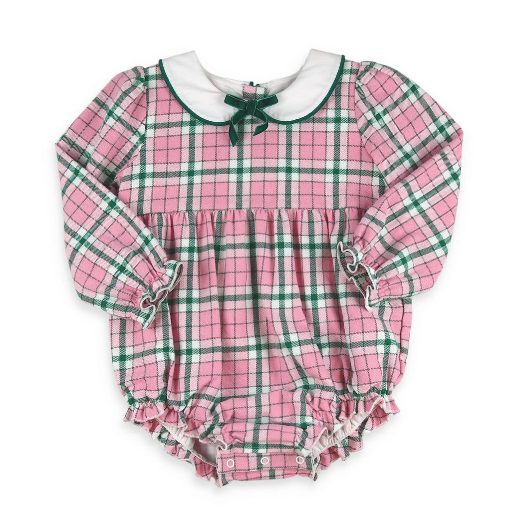 Pink Plaid Bubble