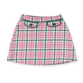 Pink Plaid Skirt